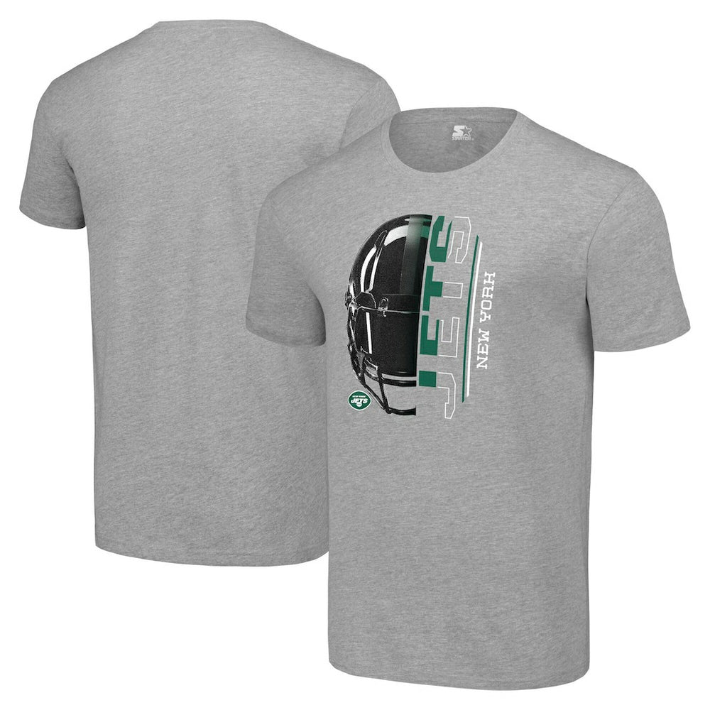 New York Jets Starter T-Shirt - Heather Gray on sale