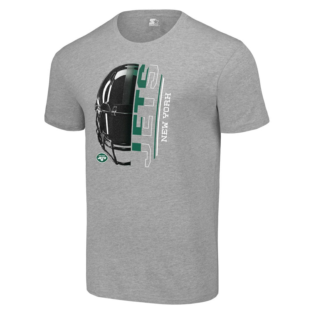 New York Jets Starter T-Shirt - Heather Gray on sale