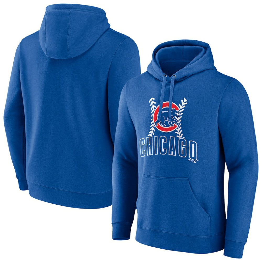 Chicago Cubs Fastball Pullover Hoodie - Royal