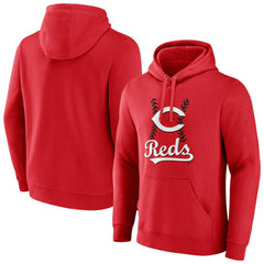 Cincinnati Reds Fastball Pullover Hoodie - Red