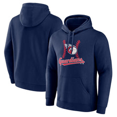 Cleveland Guardians Fastball Pullover Hoodie - Navy