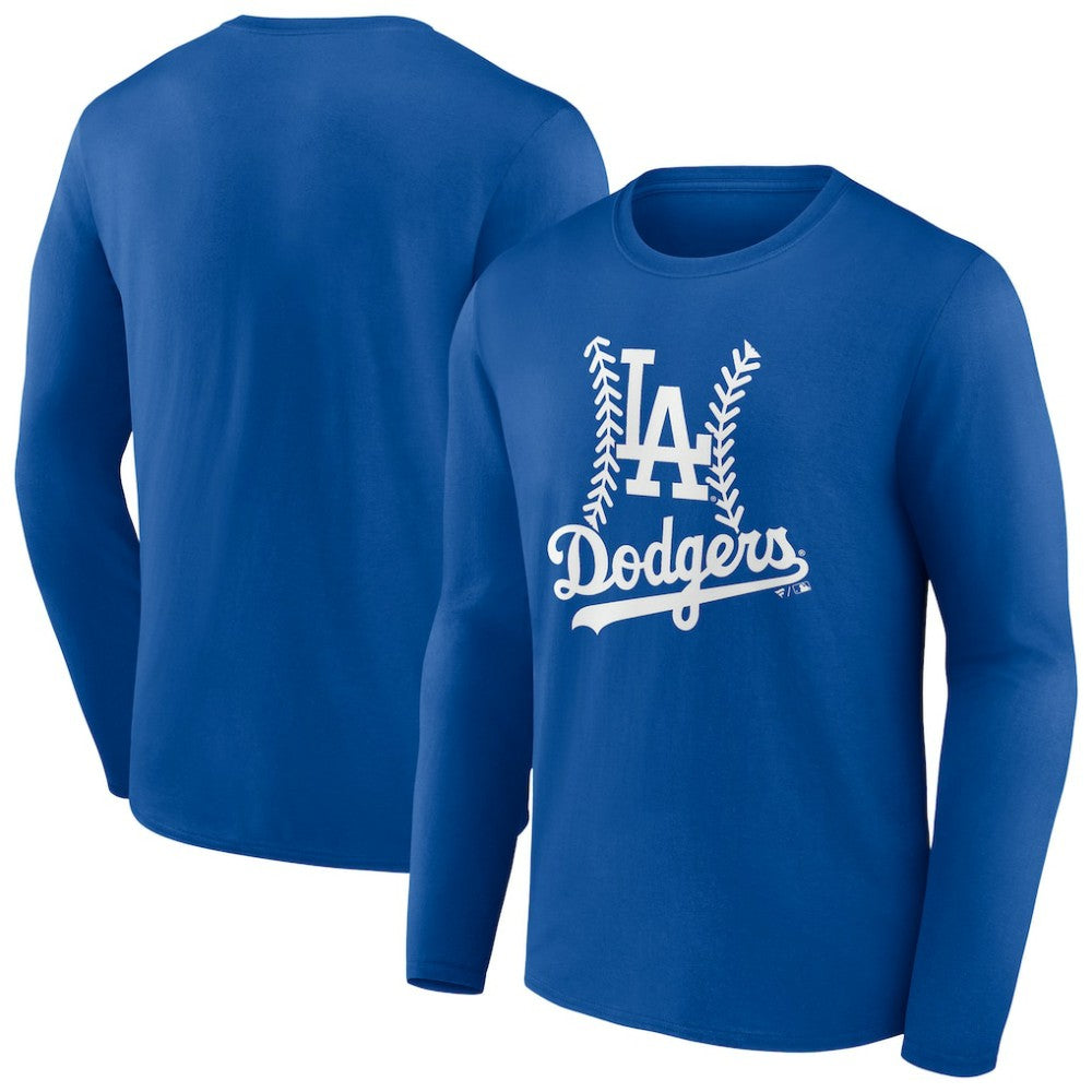 Los Angeles Dodgers Fastball Long Sleeve T-Shirt - Royal