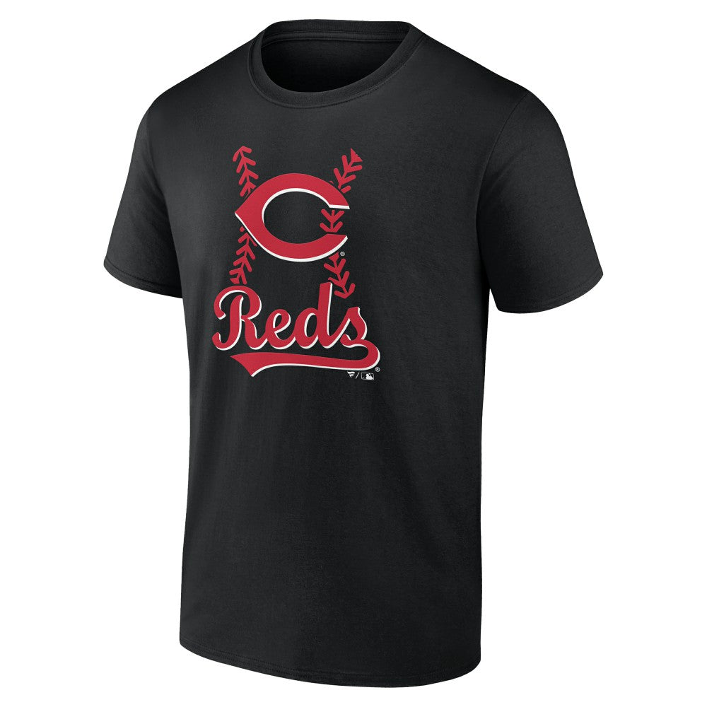 Cincinnati Reds Fastball T-Shirt - Black