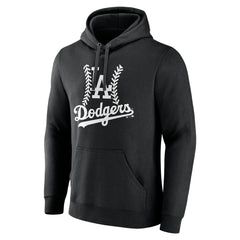 Los Angeles Dodgers Fastball Pullover Hoodie - Black
