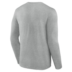 Cincinnati Reds Fastball Long Sleeve T-Shirt - Gray