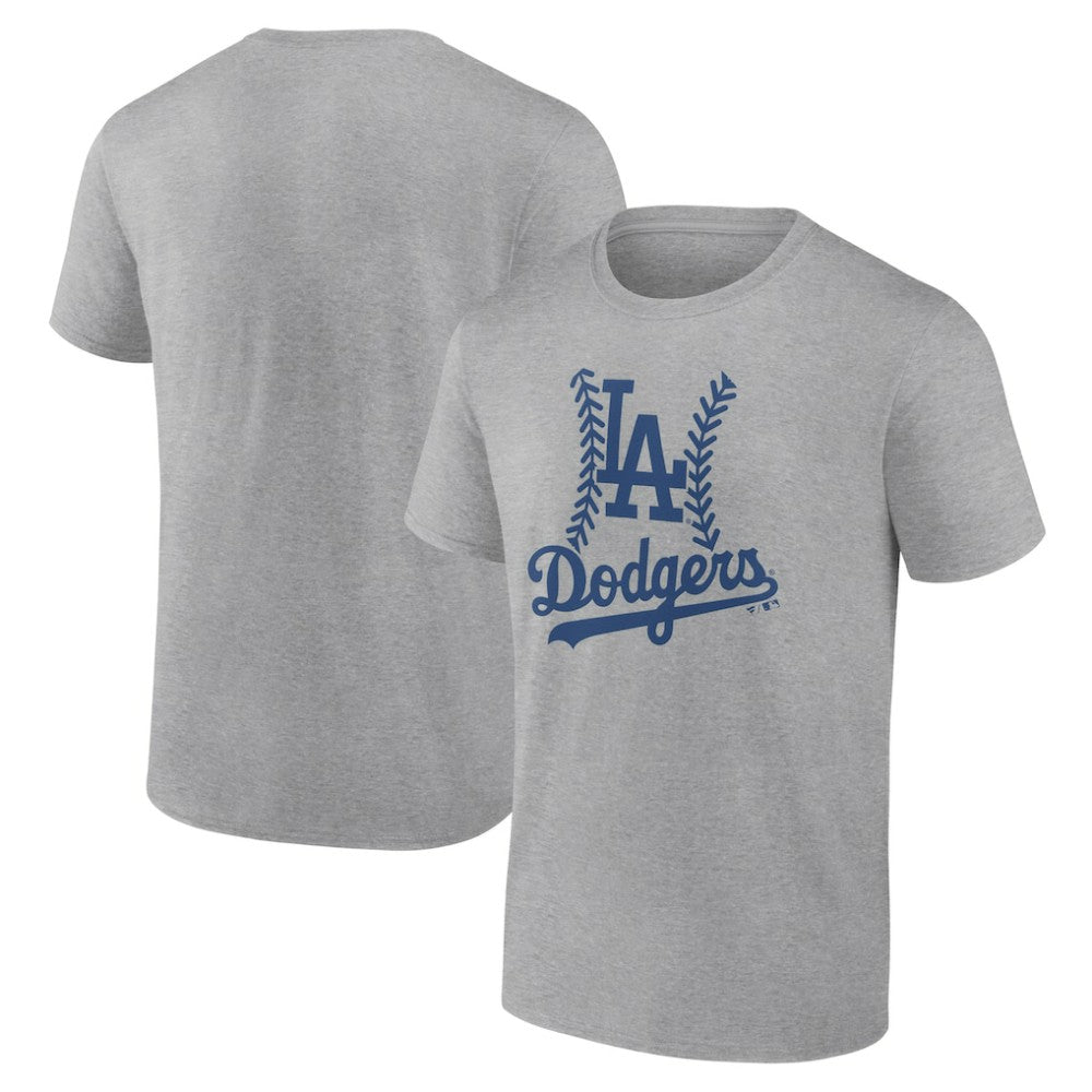 Los Angeles Dodgers Fastball T-Shirt - Heather Gray