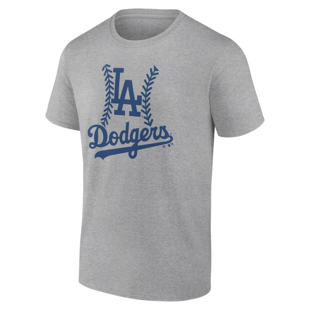 Los Angeles Dodgers Fastball T-Shirt - Heather Gray
