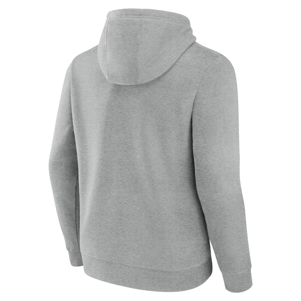 New York Mets Fastball Pullover Hoodie - Gray
