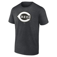 Cincinnati Reds Monochrome T-Shirt - Charcoal