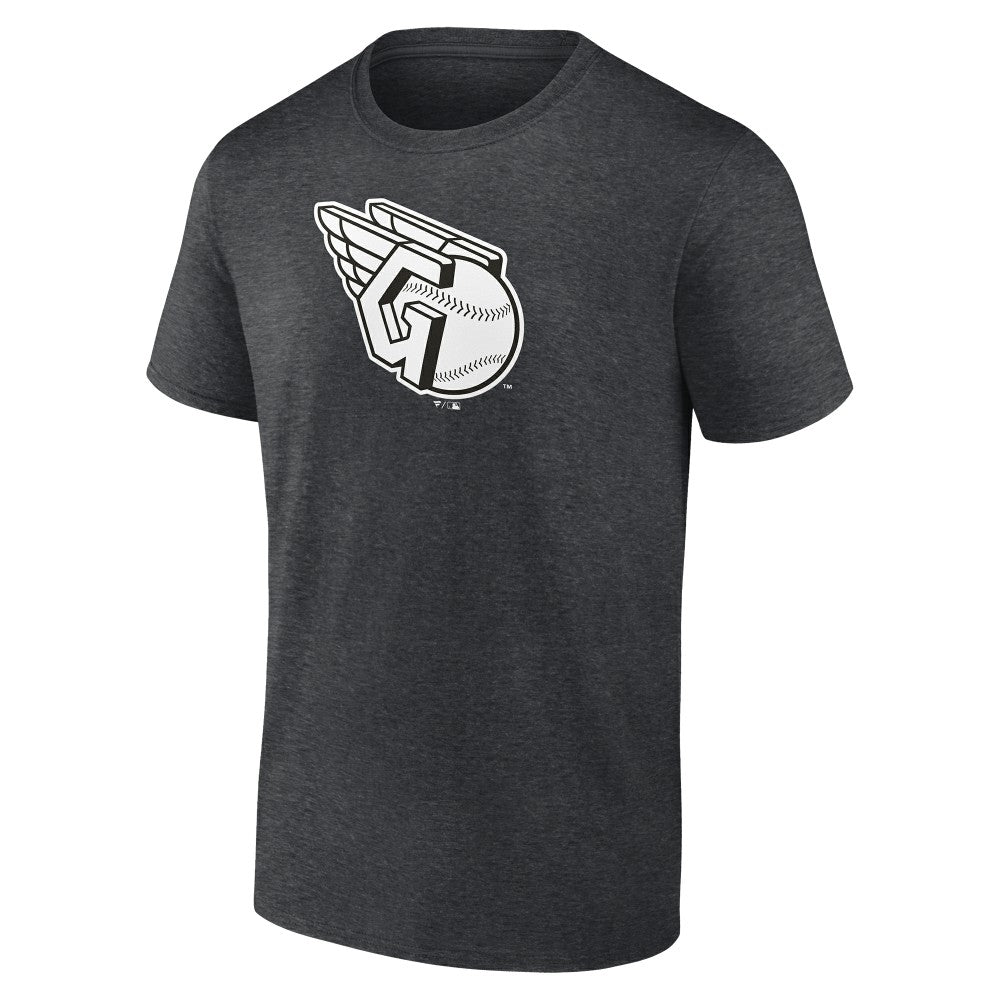 Cleveland Guardians Monochrome T-Shirt - Charcoal