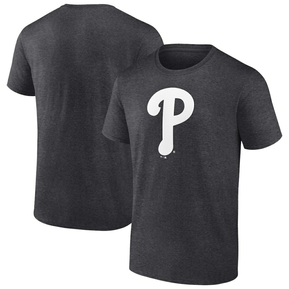 Philadelphia Phillies Monochrome T-Shirt - Charcoal