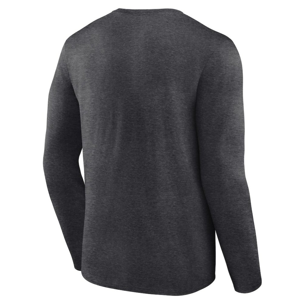 St. Louis Cardinals Monochrome Long Sleeve T-Shirt - Charcoal