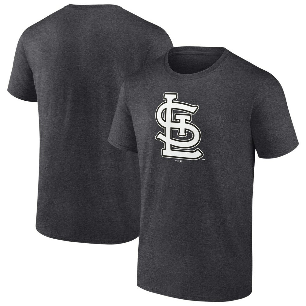 St. Louis Cardinals Monochrome T-Shirt - Charcoal