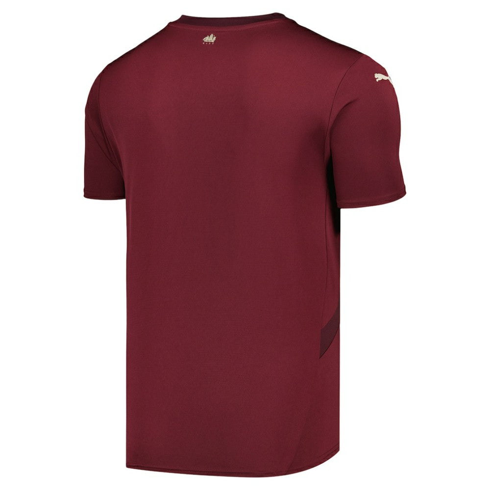 Manchester City 2024/25 Third Replica Blank Jersey - Burgundy | Puma online