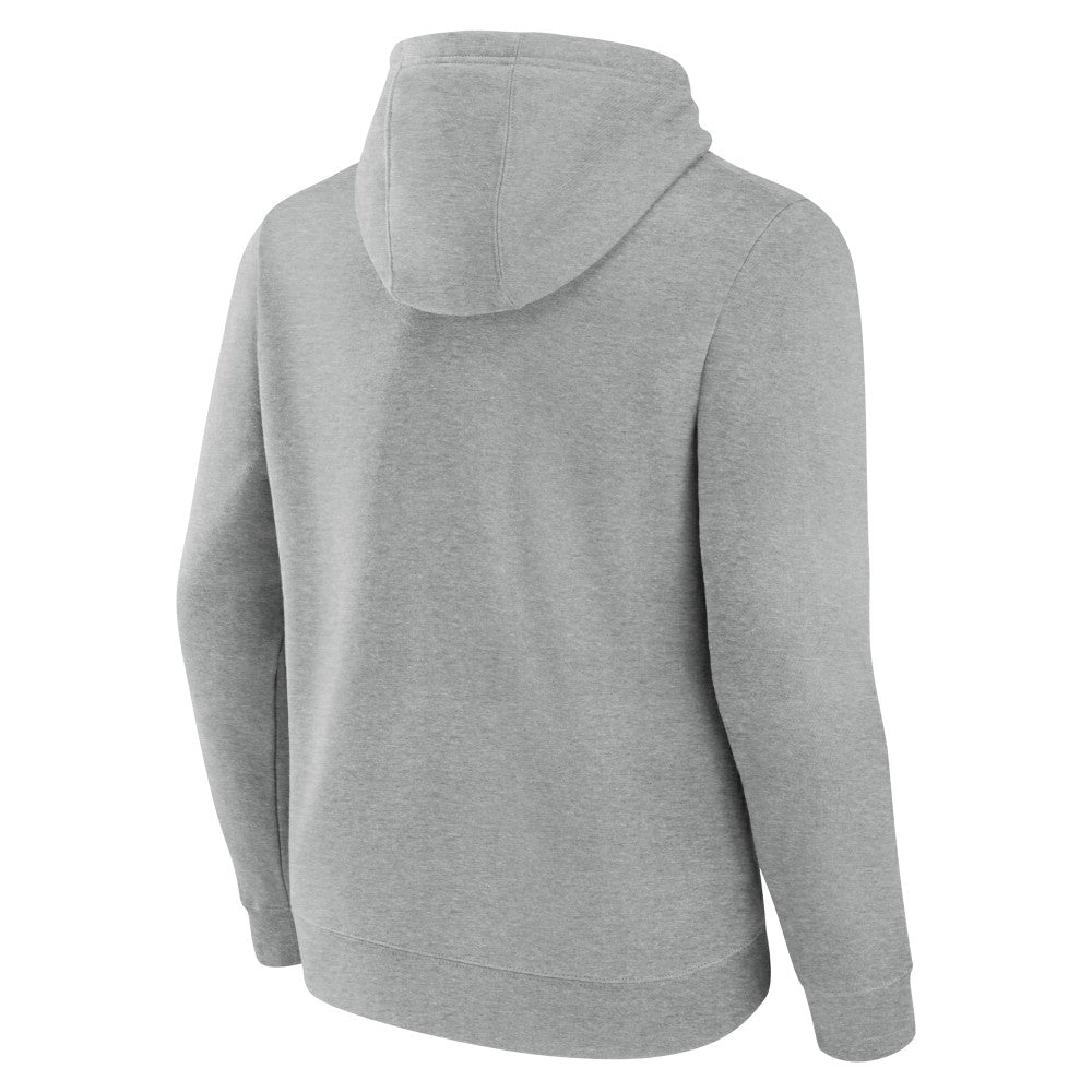 Cleveland Guardians Evanston Stencil Pullover Hoodie - Gray