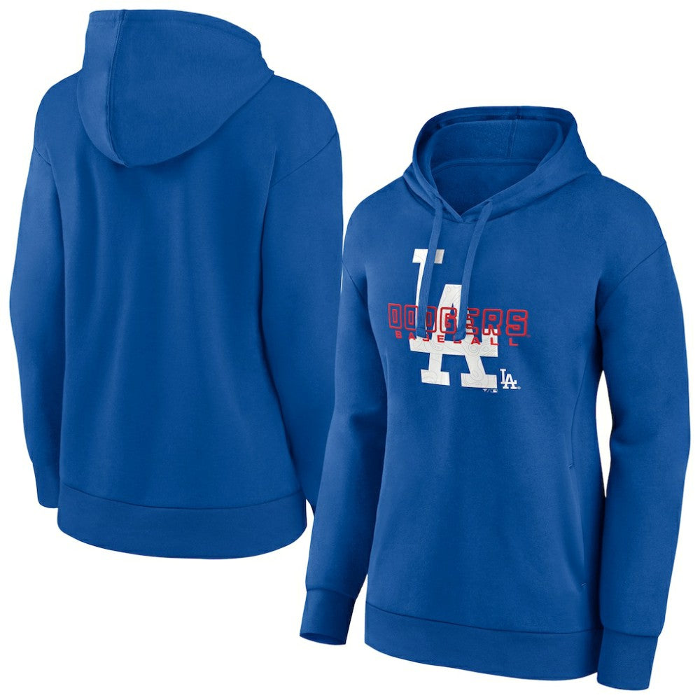 Los Angeles Dodgers Women's Stellar Pullover Hoodie - Royal