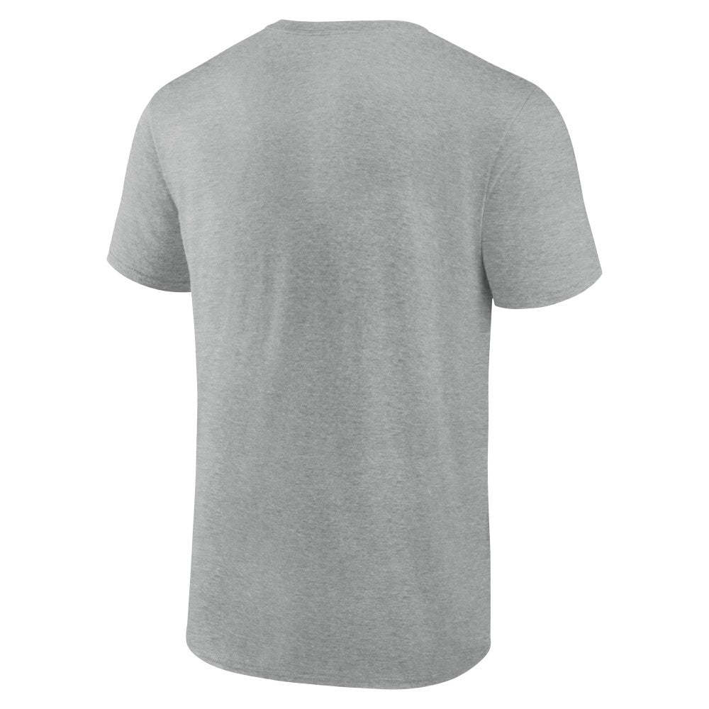 Milwaukee Brewers Evanston Stencil T-Shirt - Heather Gray