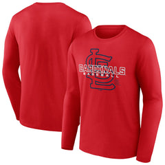 St. Louis Cardinals Stellar Long Sleeve T-Shirt - Red