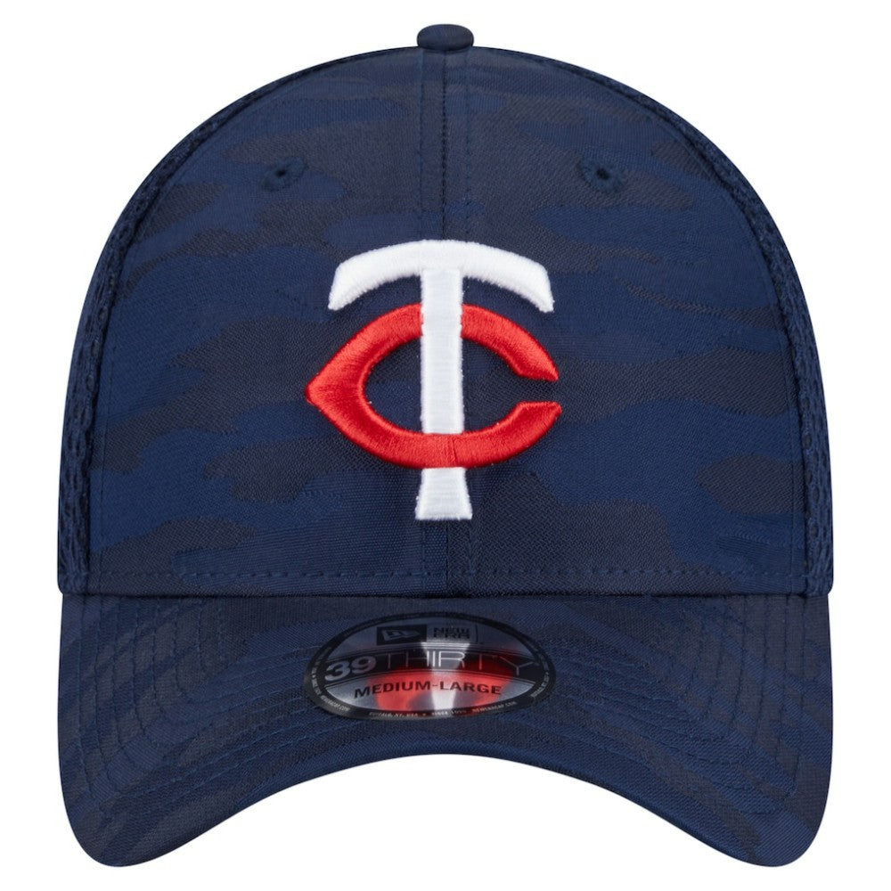 Minnesota Twins Subtle Camo 39THIRTY Flex Hat - Navy | New Era