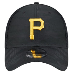 Pittsburgh Pirates Subtle Camo 39THIRTY Flex Hat - Black | New Era