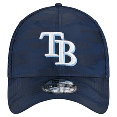 Tampa Bay Rays Subtle Camo 39THIRTY Flex Hat - Navy | New Era