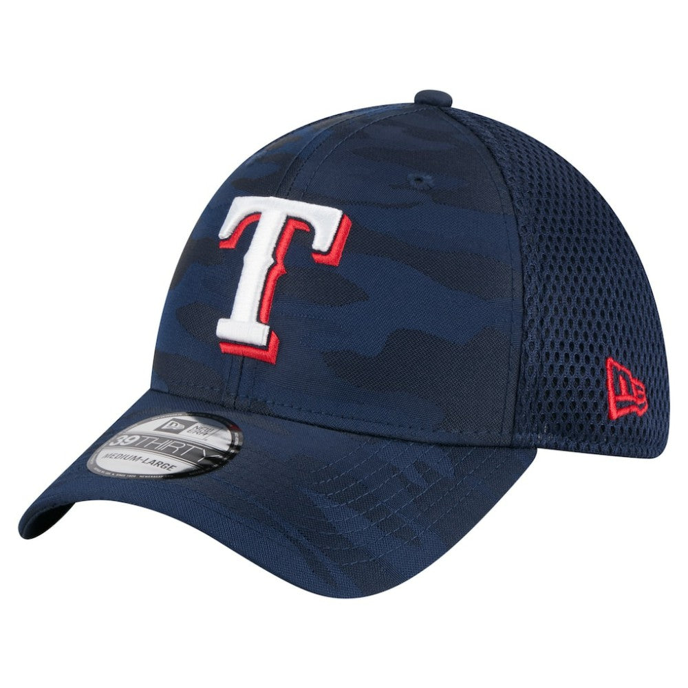 Texas Rangers Subtle Camo 39THIRTY Flex Hat - Navy | New Era