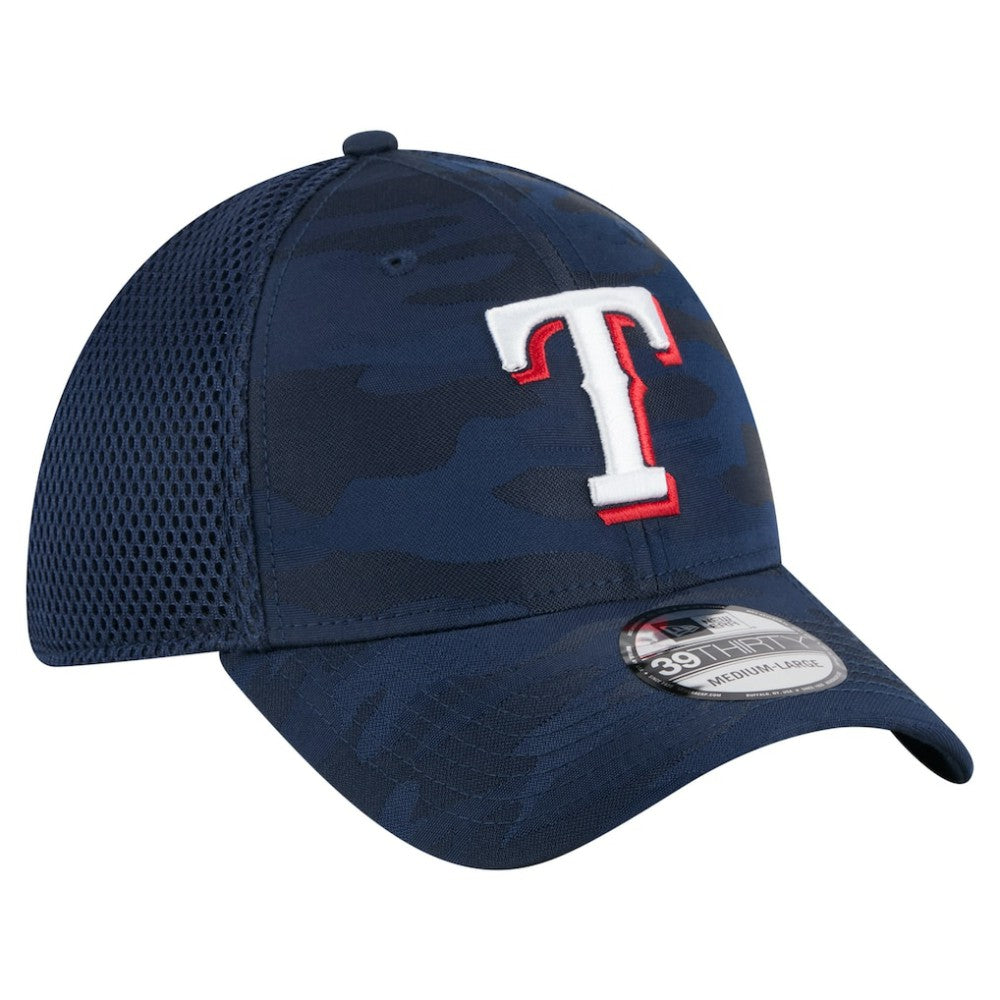 Texas Rangers Subtle Camo 39THIRTY Flex Hat - Navy | New Era