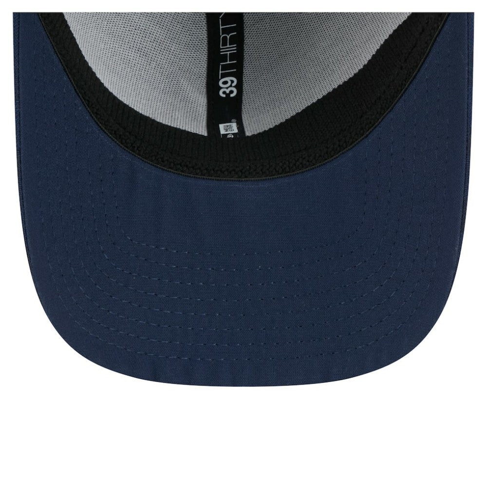 Atlanta Braves Subtle Camo 39THIRTY Flex Hat - Navy | New Era