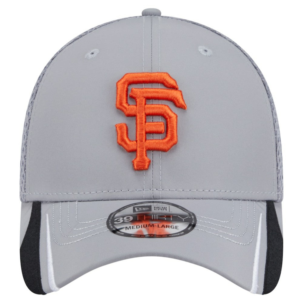 San Francisco Giants Linear 39THIRTY Flex Hat - Gray | New Era