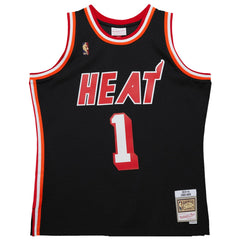 Chris Bosh Miami Heat 2013/14 Hardwood Classics Swingman Jersey - Black | Mitchell & Ness cheap