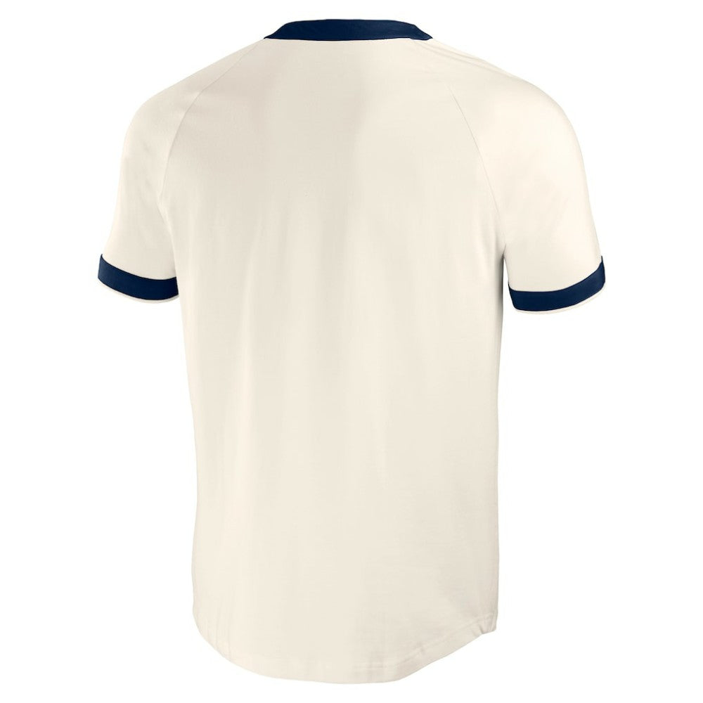 Cleveland Guardians Darius Rucker Collection Henley Raglan T-Shirt - White