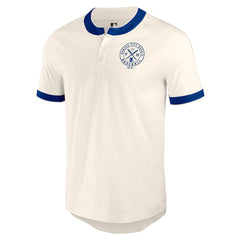 Kansas City Royals Darius Rucker Collection Henley Raglan T-Shirt - White