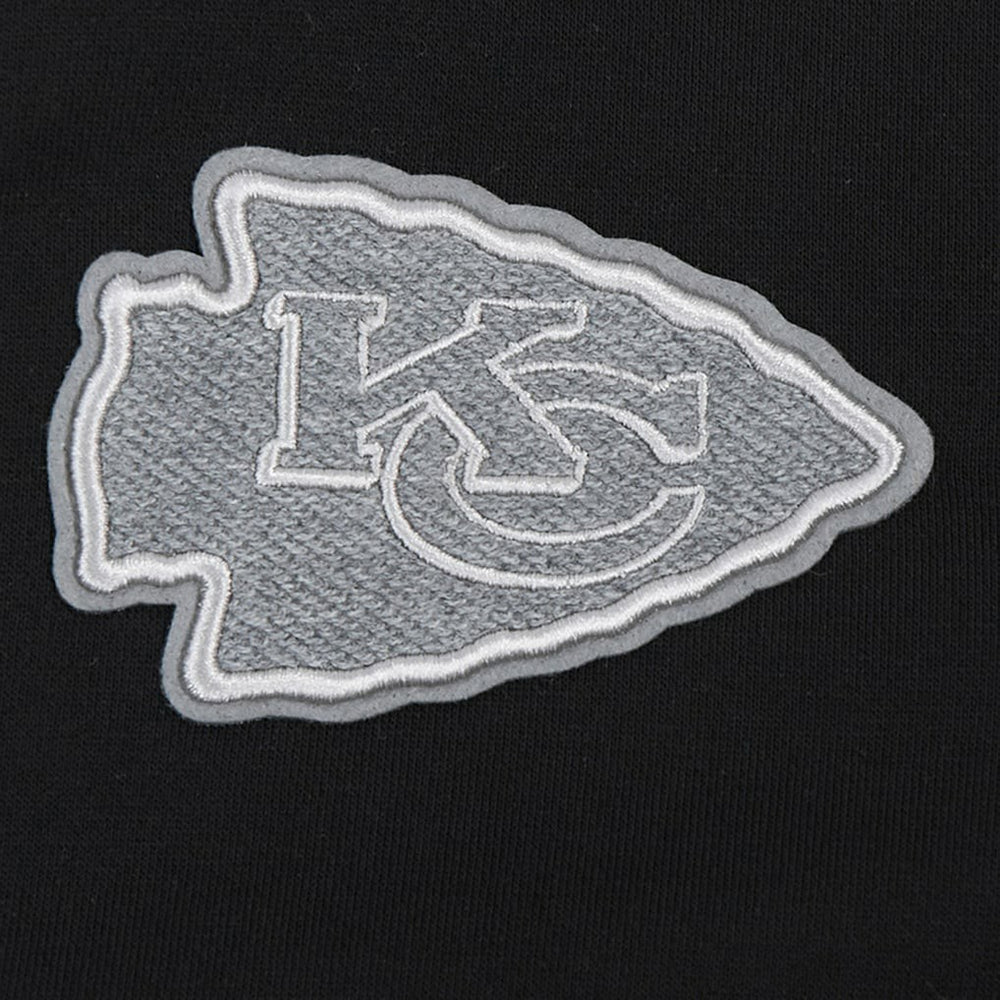 Kansas City Chiefs Pro Standard Women's Reverse French Terry Colorblock Full-Zip Hoodie - Gray discount