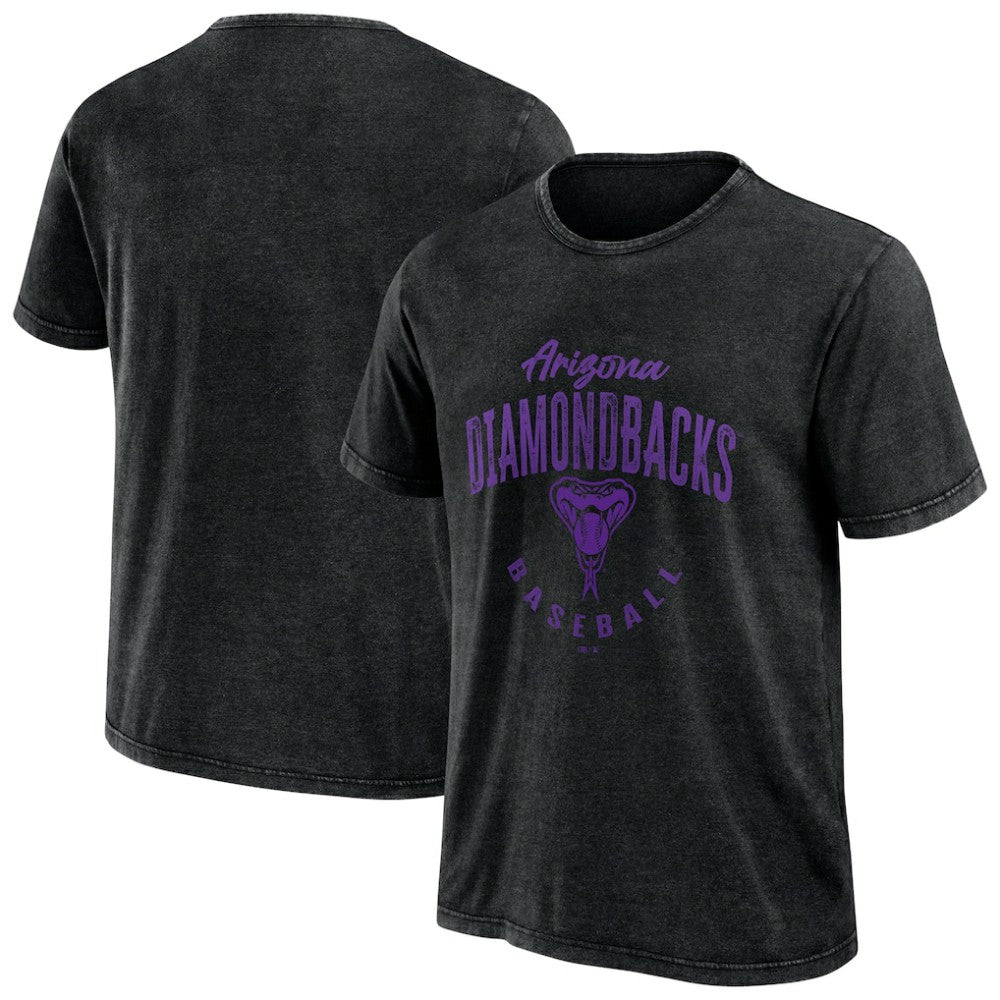 Arizona Diamondbacks Darius Rucker Collection Cooperstown Collection Washed T-Shirt - Black