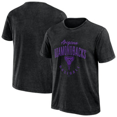 Arizona Diamondbacks Darius Rucker Collection Cooperstown Collection Washed T-Shirt - Black