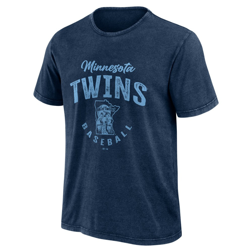 Minnesota Twins Darius Rucker Collection Cooperstown Collection Washed T-Shirt - Navy