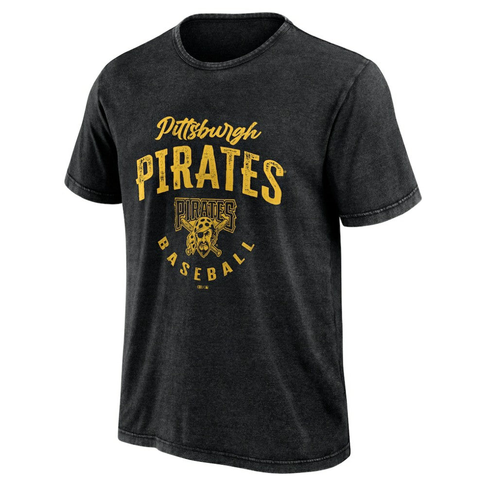 Pittsburgh Pirates Darius Rucker Collection Cooperstown Collection Washed T-Shirt - Black