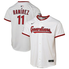 José Ramírez Cleveland Guardians Youth Home  Limited Player Jersey - White | Nike