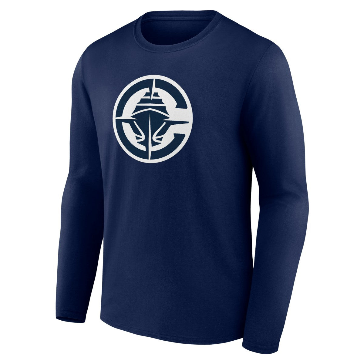 LA Clippers Primary Logo Long Sleeve T-Shirt - Navy sale