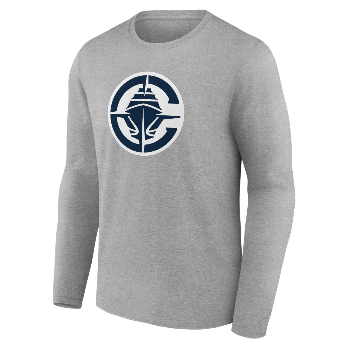 LA Clippers Primary Logo Long Sleeve T-Shirt - Gray on sale