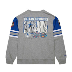 Dallas Cowboys Vintage Logo Pullover Sweatshirt - Heather Gray discount