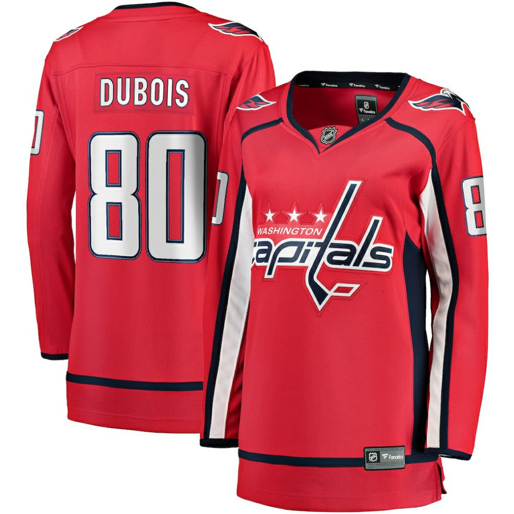 Pierre-Luc Dubois Washington Capitals Fanatics Women's Home Premier Breakaway Player Jersey Red