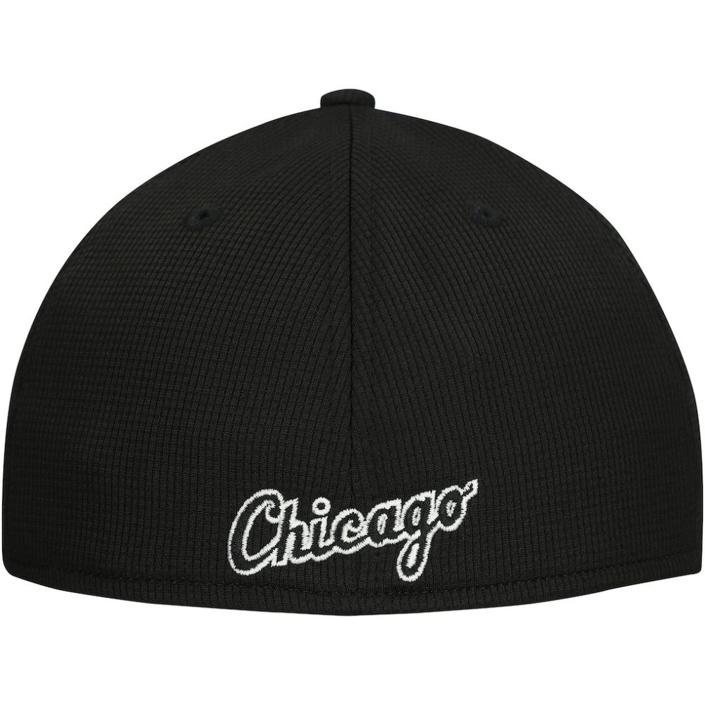 Chicago White Sox 2025 Batting Practice 39THIRTY Flex Hat - Black | New Era