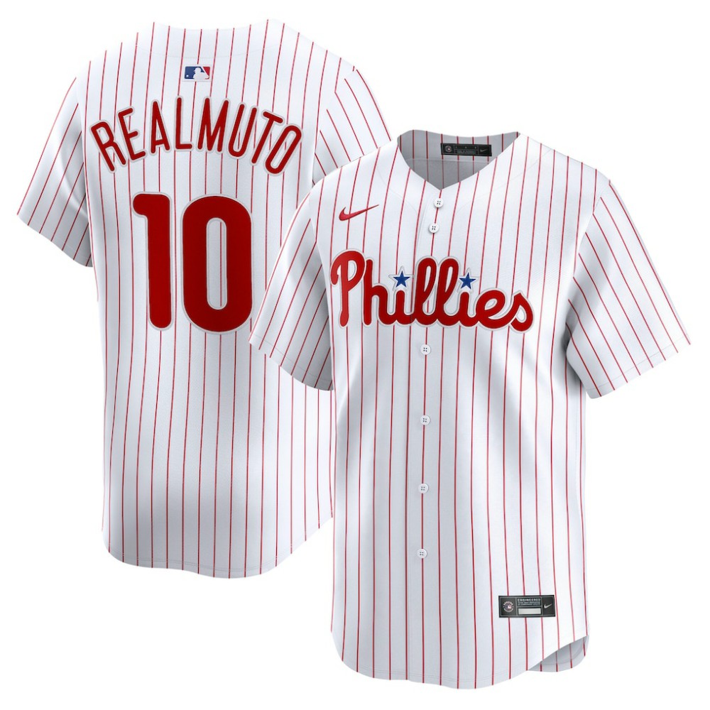 J.T. Realmuto Philadelphia Phillies Home Limited Player Jersey - White | Nike
