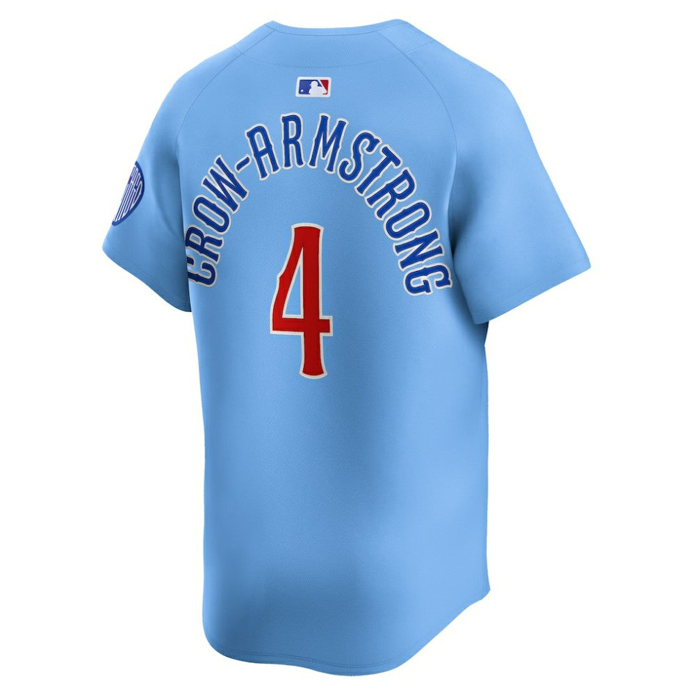 Pete Crow-Armstrong Chicago Cubs Alternate Limited Player Jersey - Light Blue | Nike