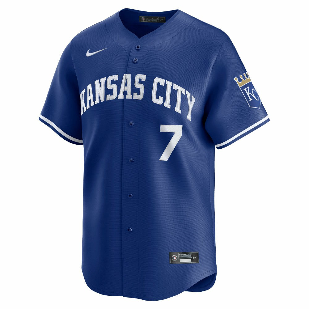 Bobby Witt Jr. Kansas City Royals Alternate 2 Limited Player Jersey - Royal | Nike
