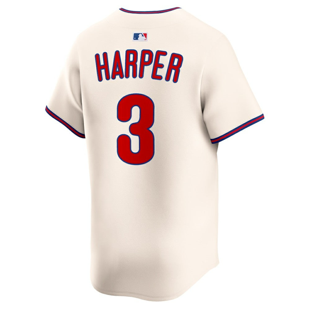 Bryce Harper Philadelphia Phillies Alternate Limited Jersey - Cream | Nike