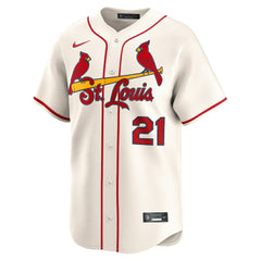 Lars Nootbaar St. Louis Cardinals Alternate 2 Limited Jersey - Cream | Nike