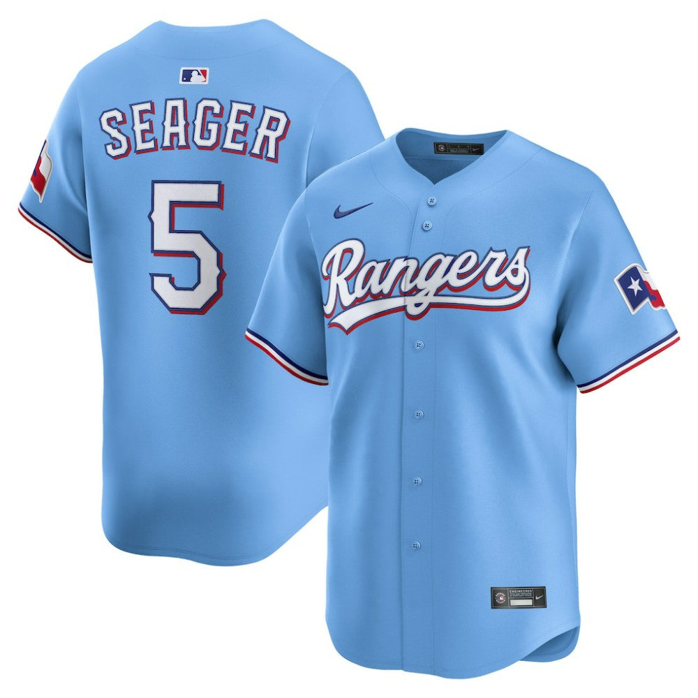 Corey Seager Texas Rangers Alternate Limited Player Jersey - Light Blue | Nike