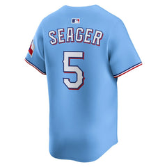 Corey Seager Texas Rangers Alternate Limited Player Jersey - Light Blue | Nike